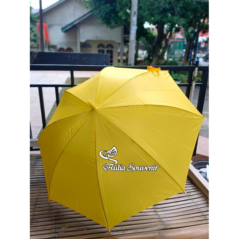 payung kuning polos besar