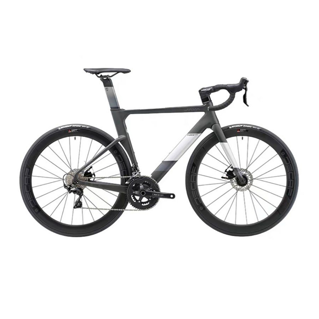 Sepeda Balap Road JAVA Fuoco Top R7120 Black Titanium 700