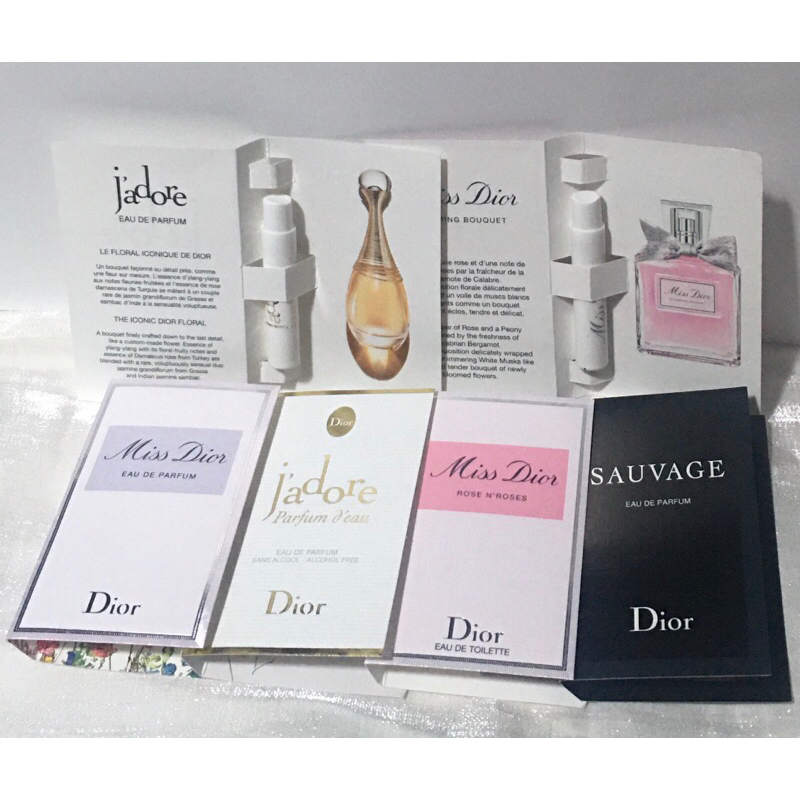 Dior vial parfum travling