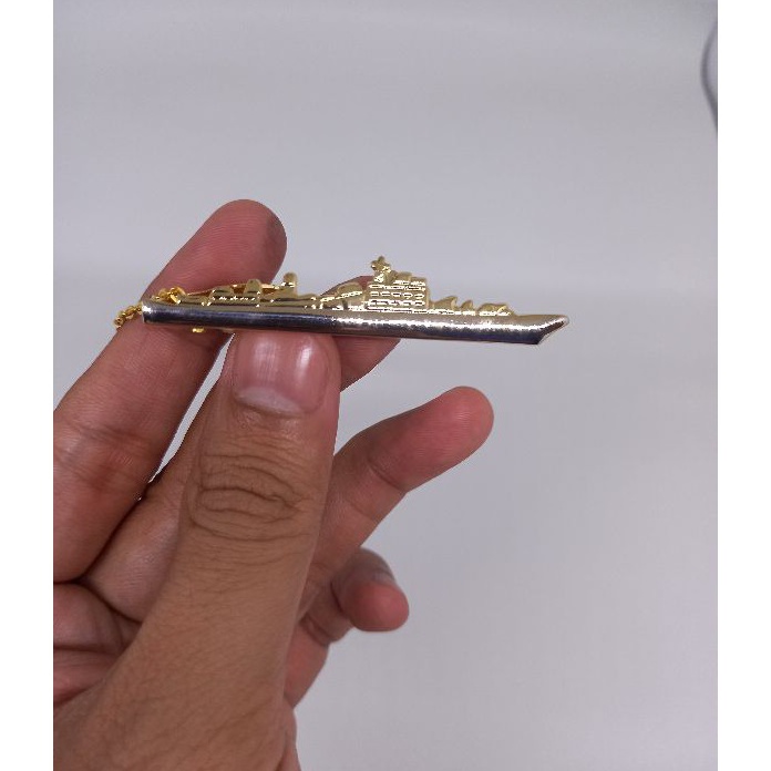 TIPE XTS462 Penjepit Dasi Cruise Line Kapal Pesiar Captain Kapten