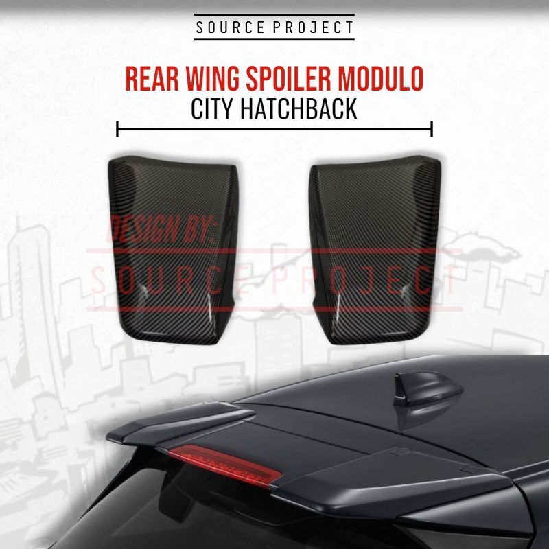 WING SPOILER MODULO CITY HATCHBACK