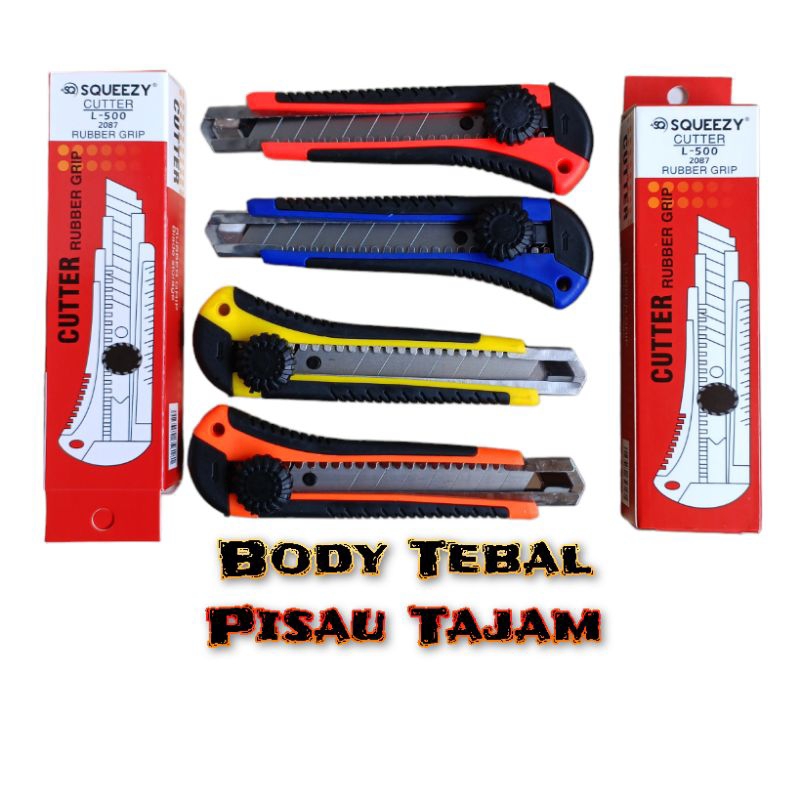 

Kater besar SQUEEZY cutter L - 500 model puter dan geser body besar