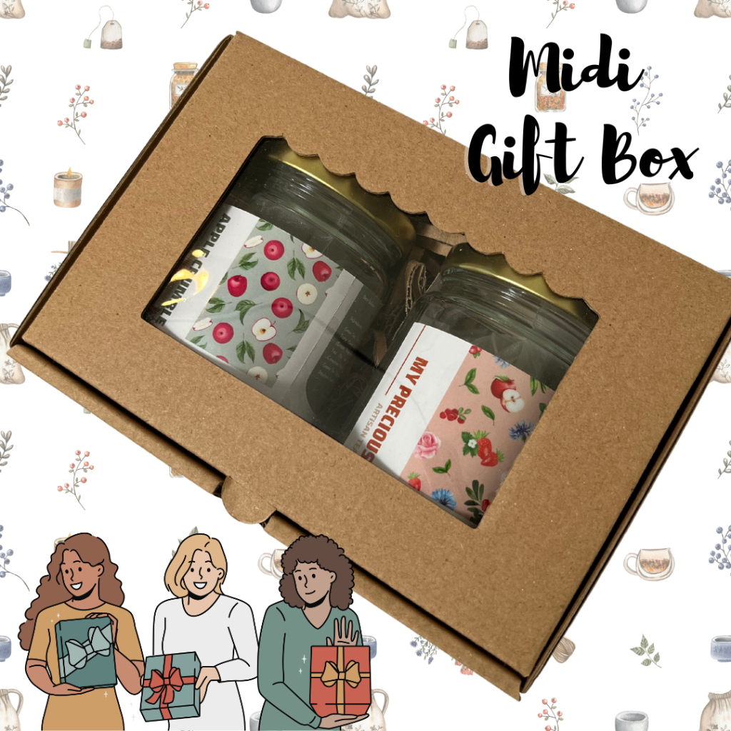 

TeeAsa Midi Gift Box - Artisan Tea - Jar Kaca