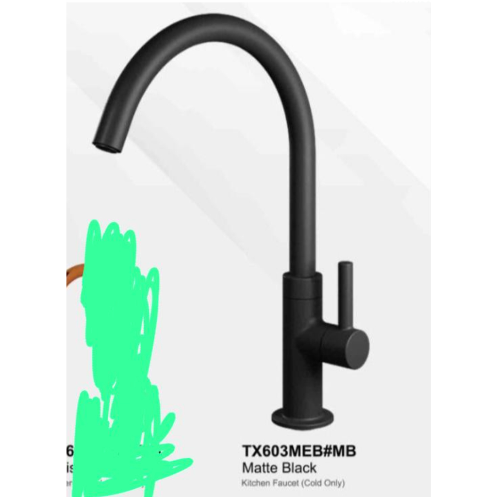 TOTO KRAN SINK TX603MEB MATT BLACK