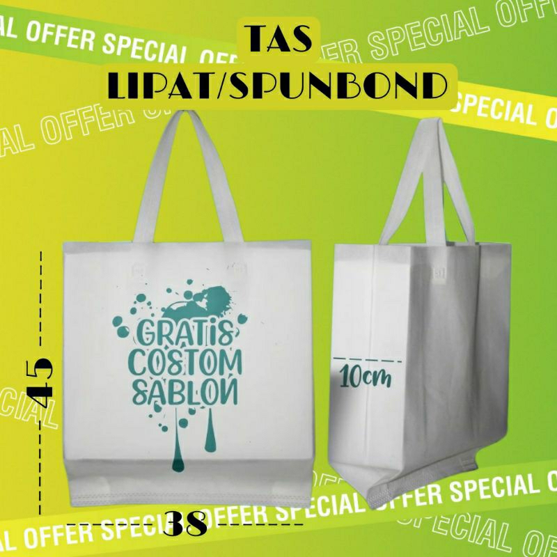 

TAS SPUNBOND/GOODIEBAG Suvenir, Kado, Hajatan, Toko