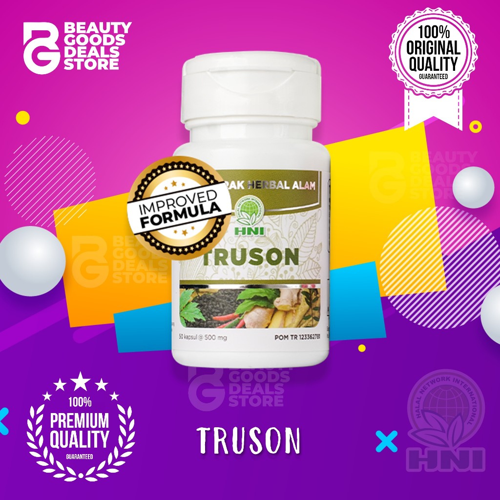 Truson HNI HPAI | Obat kuat pria tahan lama obat herbal penambah stamina pria ORIGINAL BPOM