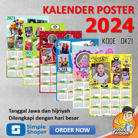 

Kalender Poster Tahunan 1 Lembar - Kalender 2024