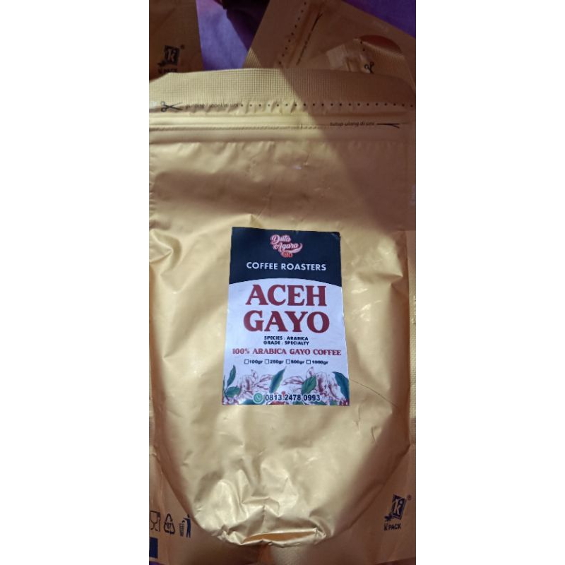 

KOPI ARABIKA ACEH GAYO 100GR / BUBUK / SPECIALTY ARABICA COFFEE