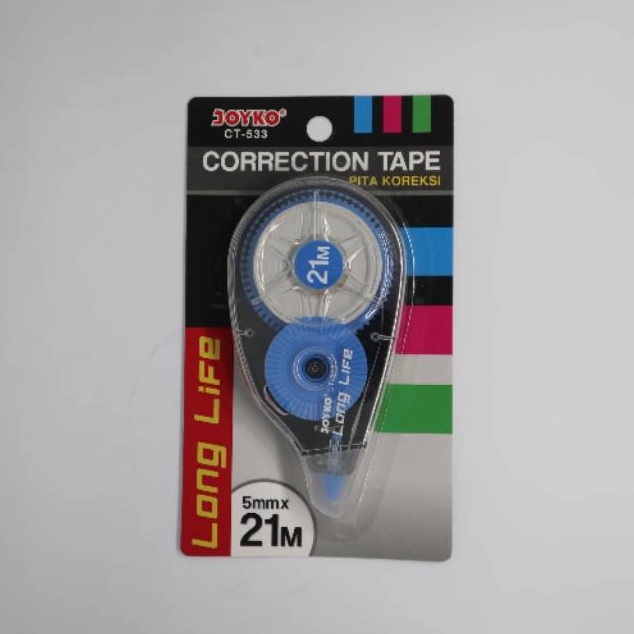 

STAR BRANDS Tipex Roll Joyko CT-533 21 meter serbuuu !