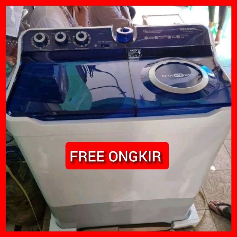MESIN CUCI 2 TABUNG SHARP 12 KG 14 KG ORIGINAL