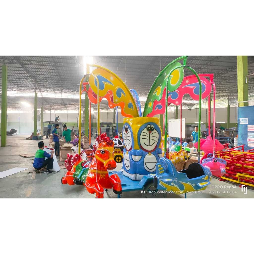 Komedi Putar Safari Gerobak - Odong odong kereta