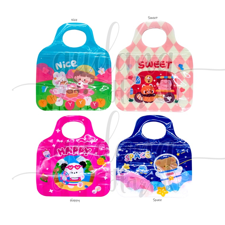 

Cookie Bag Bentuk Tas Imut Kantong Plastik Kue Hadiah Unik GH 509604