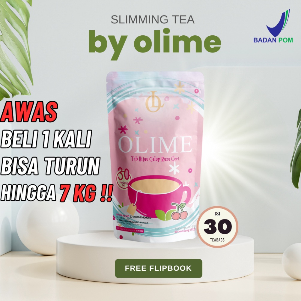 

[☎S31<] Olime Slimming Tea | Olime Teh Hijau | Teh Pelangsing Herbal Alami Detox Tea Pelangsing Busui Kerenz