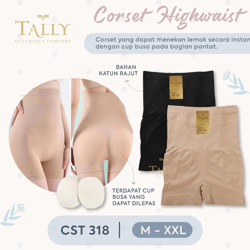 DNOLSHOP8 Corset Highwaist Tally 318