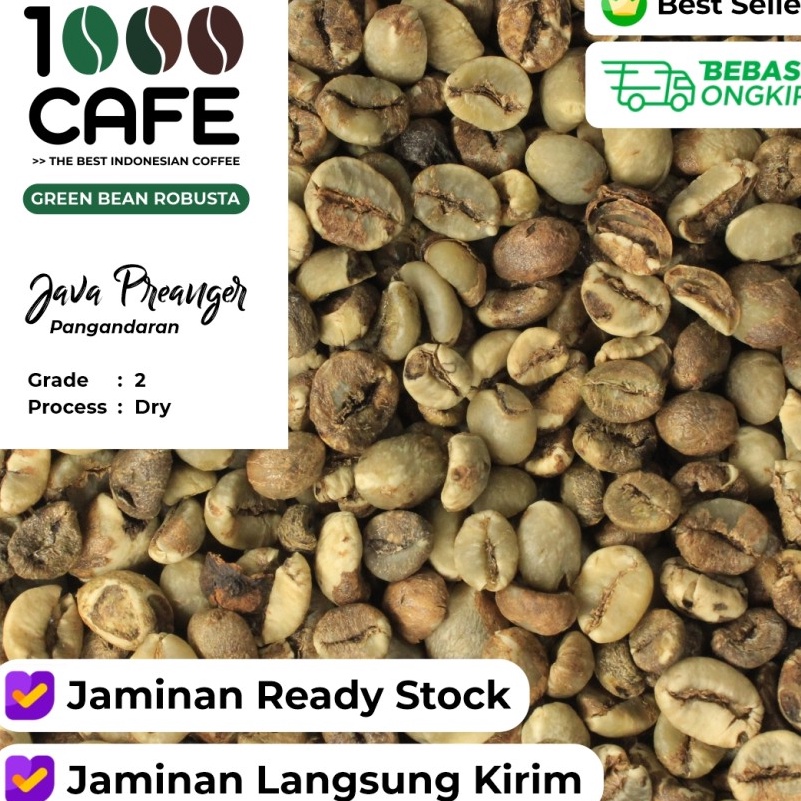 

FKXX4428 Dijamin Ori GREEN BEAN JAVA PREANGER G2 ROBUSTA 1 KG