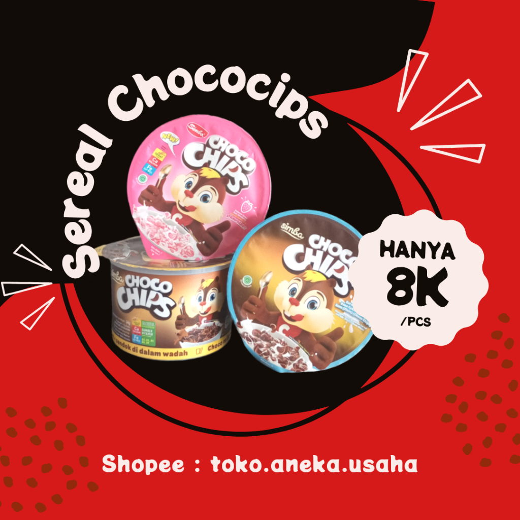 

SIMBA CEREAL CHOCO CHIPS CUP 3 VARIAN RASA