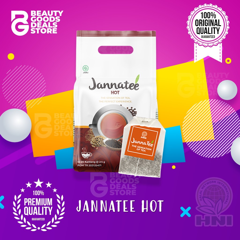 

JANNATEA HOT HNI HPAI | Teh Herbal Menjaga Stamina Tubuh Dan Menjaga Kekebalan Tubuh,Melancarkan Peredaran Darah 100% Teh Herbal