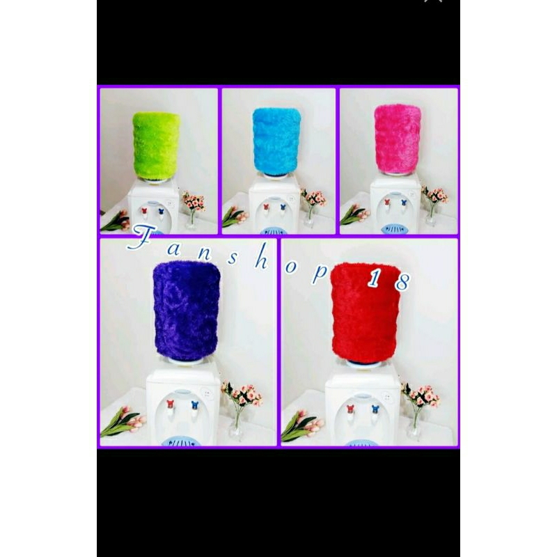 Sarung galon polos/sarung galon bulu rasfur/sarung galon murah/cover galon