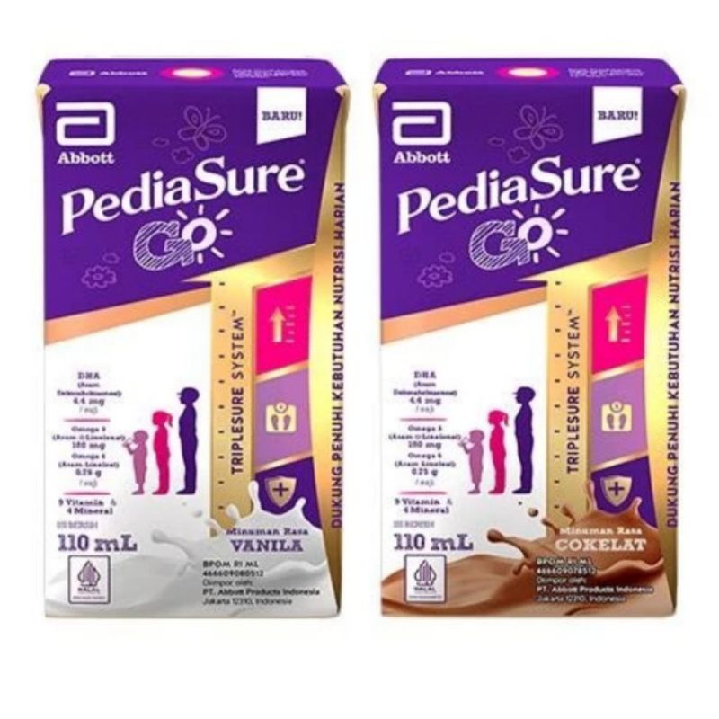 

UHT PEDIASURE 110ML VANILA COKLAT