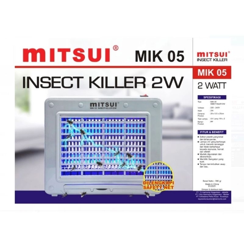Perangkap Nyamuk Mitsui MIK 05 2W Insect Killer