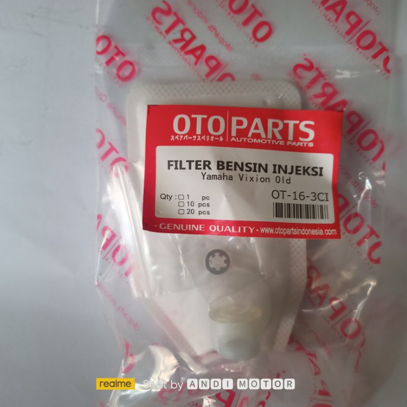 Oto parts Filter fuell pump fuelpump Yamaha Vixion old 2008 3C1