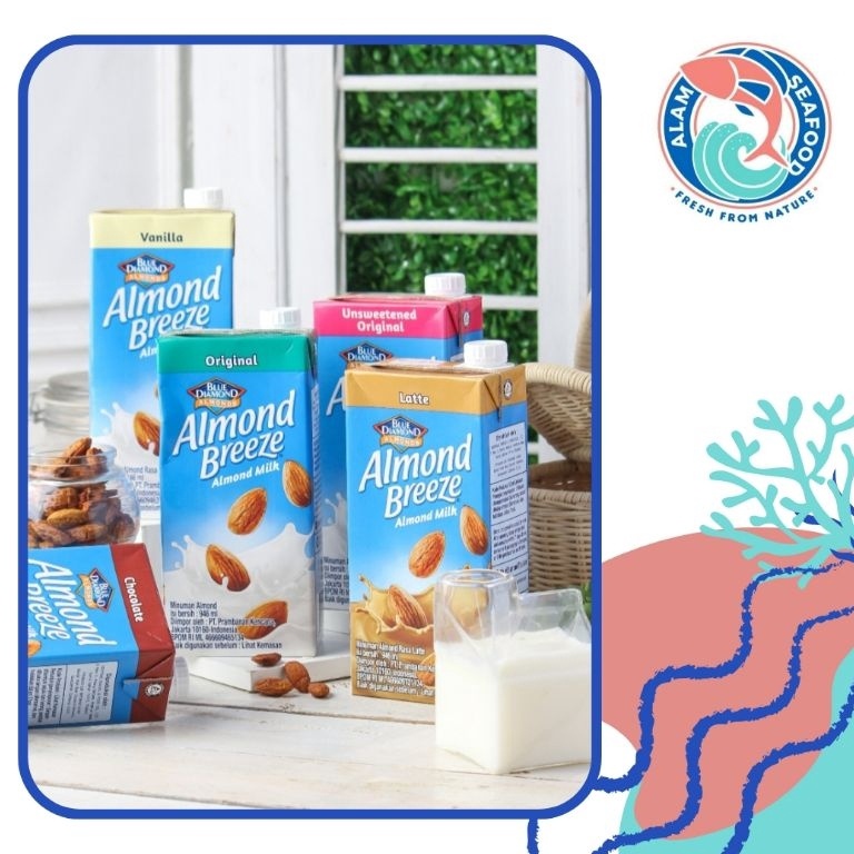 

Mur4h B4nget Blue Diamond Almond Breeze 946ml- Susu Non Dairy- Susu Almond Termurah di