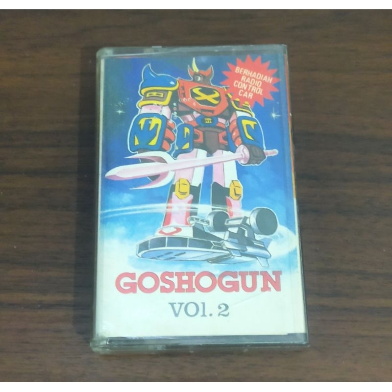 Kaset Pita Cerita Robot Goshogun 2 Langka