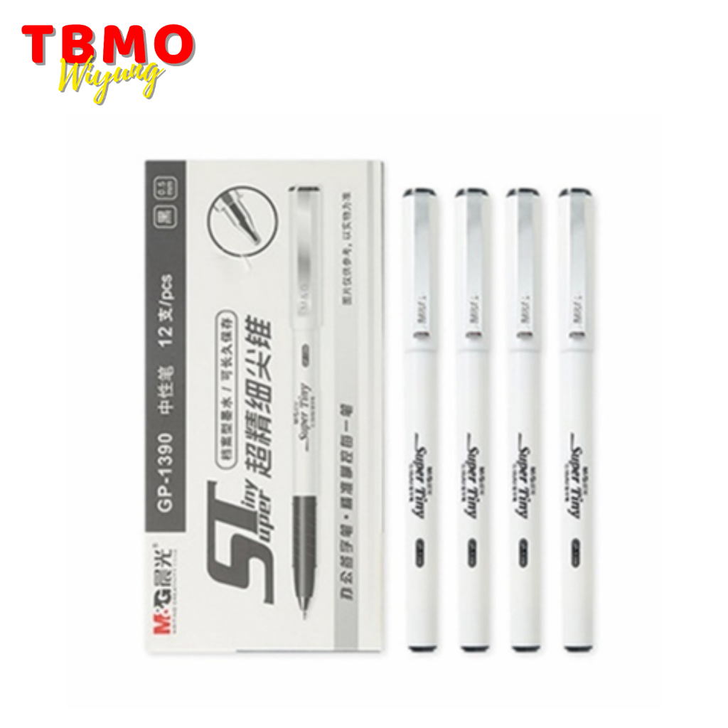 

TBMO M&G Bolpen / Pulpen Retractable Gel Pen 0.5 Black - Pcs