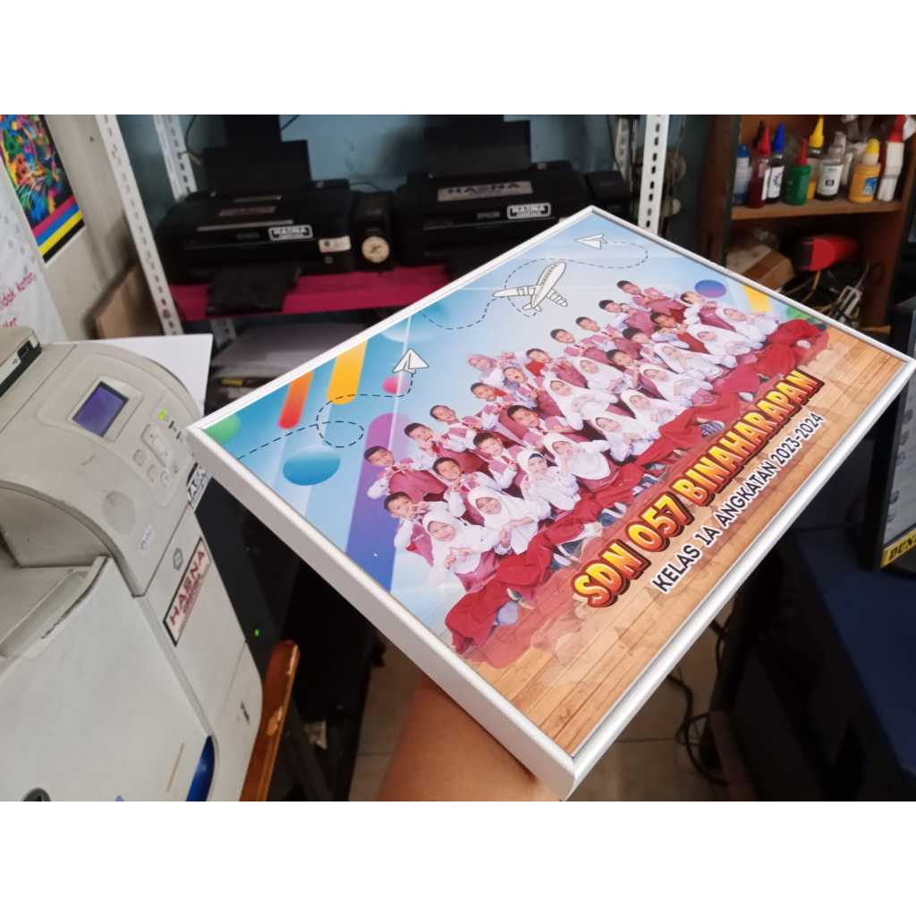 FOTO BLOK CUSTOM / FOTO BLOK FRAME / FRAME BLOK / CETAK FRAME FOTO TANPA KACA