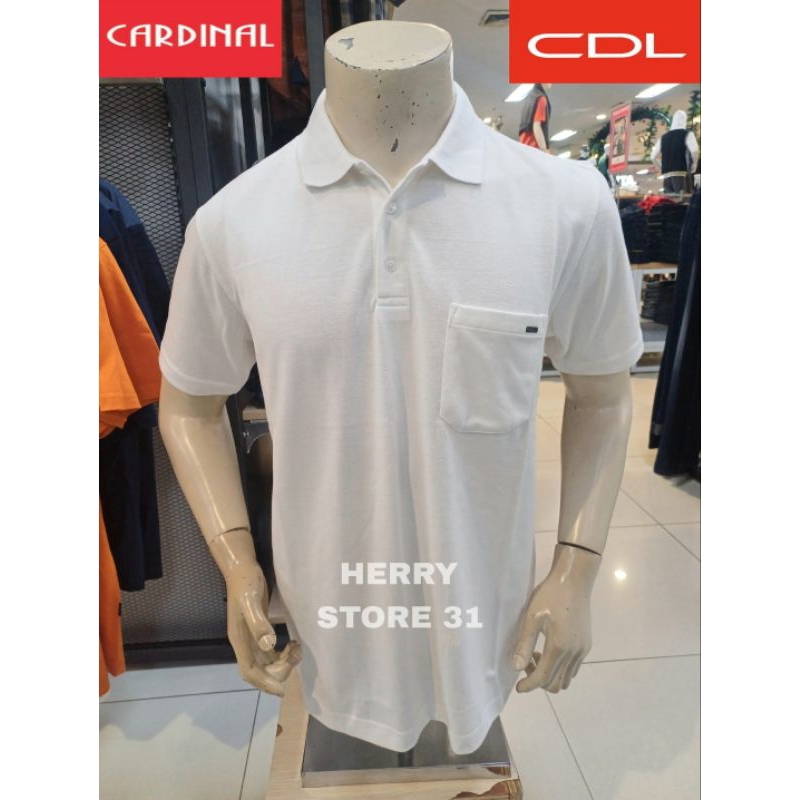 KAOS WANGKY CARDINAL CDL CASUAL PUTIH