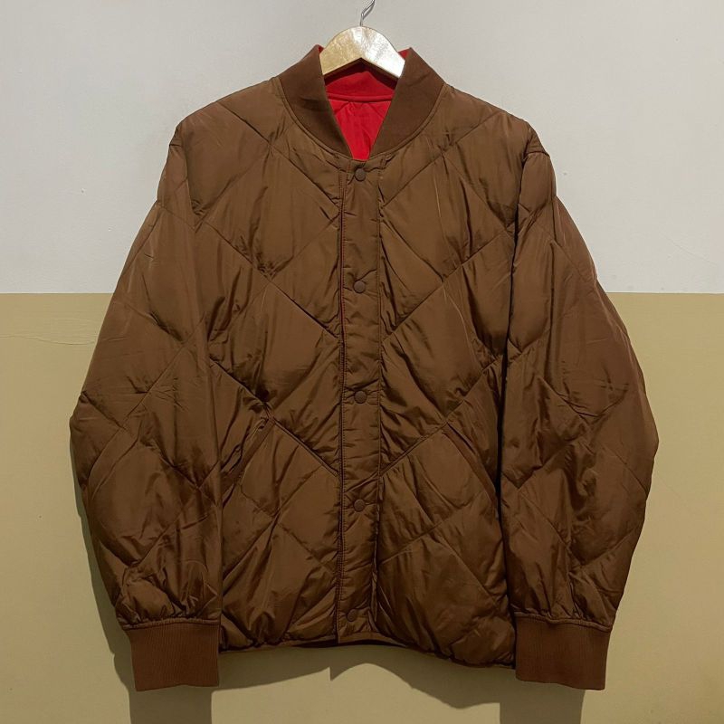 Padded Reversibel Jacket Uniqlo U Brown