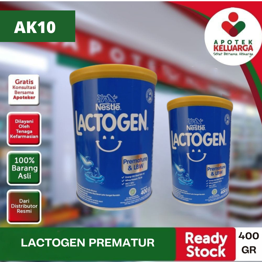 LACTOGEN PREMATURE & LBW 400 GRAM #SUSU BAYI PREMATUR #BERAT BADAN BAYI LAHIR RENDAH