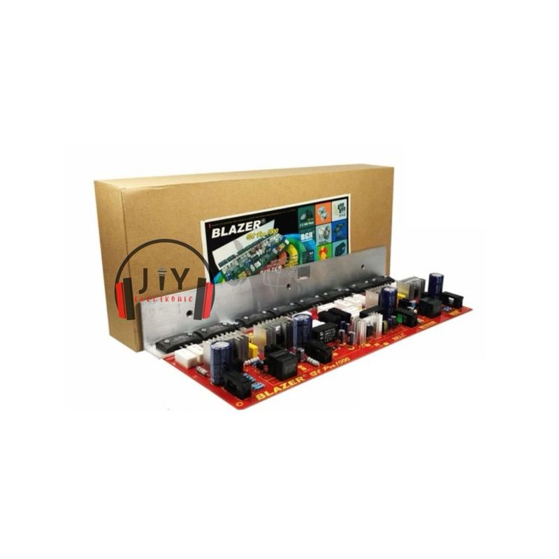 Kit Power Amplifier Ampli Stereo Blazer ST Pro 1000 2x500w BGR Bell