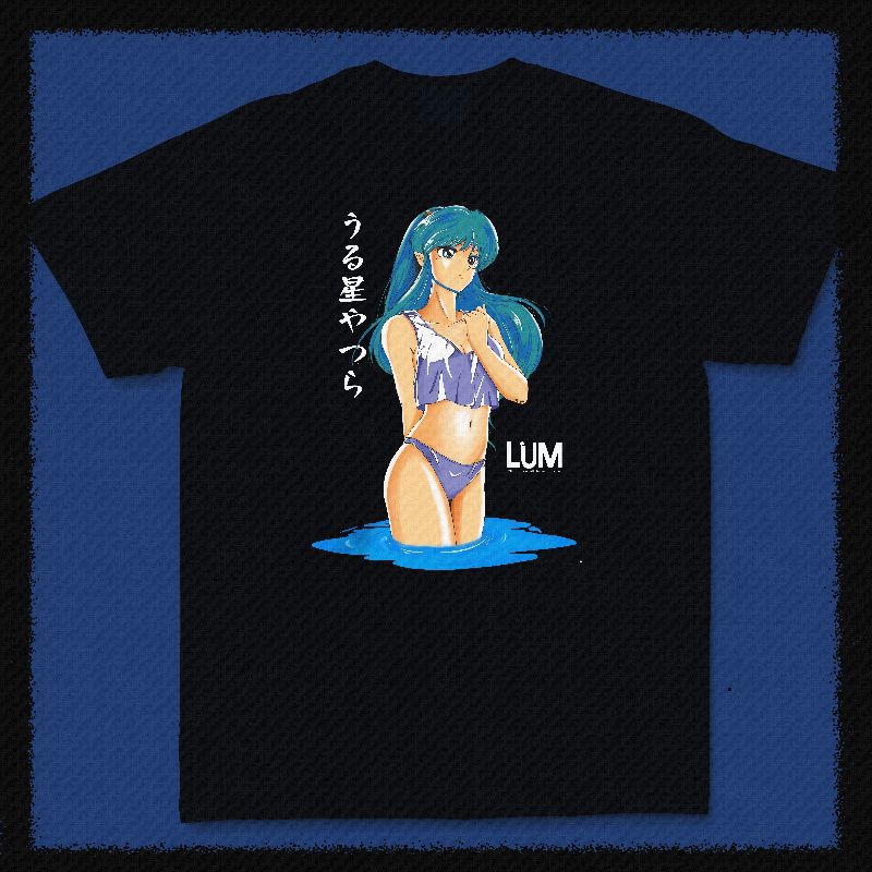 Kaos Anime Lum - Urutsei Yatsura Bootleg Tshirt