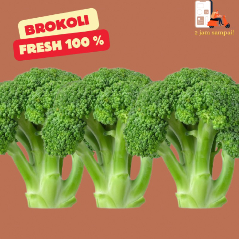 

Brokoli Hijau fresh 500gram vegetable Sayuran KIRIM INSTAN BANDUNG