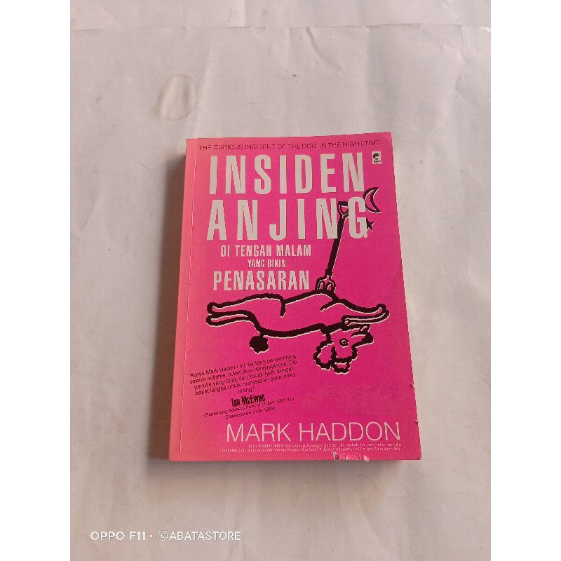 BUKU INSIDEN ANJING DI TENGAH MALAM YANG BIKIN PENASARAN MARK HADDOM