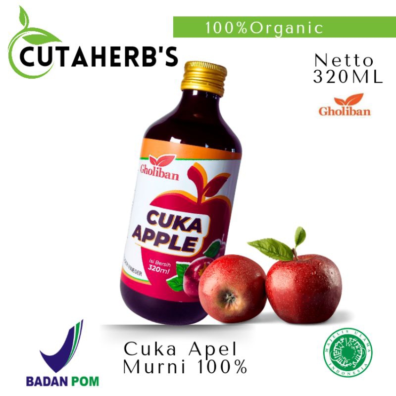 

CUKA APEL GHOLIBAN 320ML