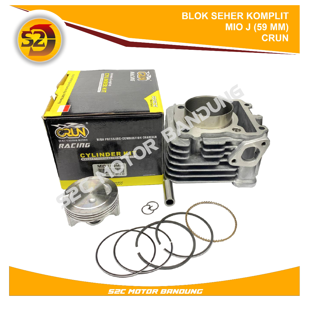 BLOK SEHER KOMPLIT MIO J 59 MM  CRUN