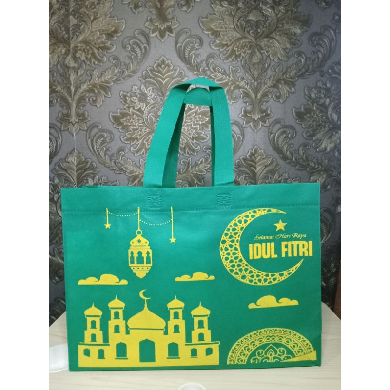 

(isi 12 pcs)Goodiebag Tas Hampers Idul Fitri Lebar