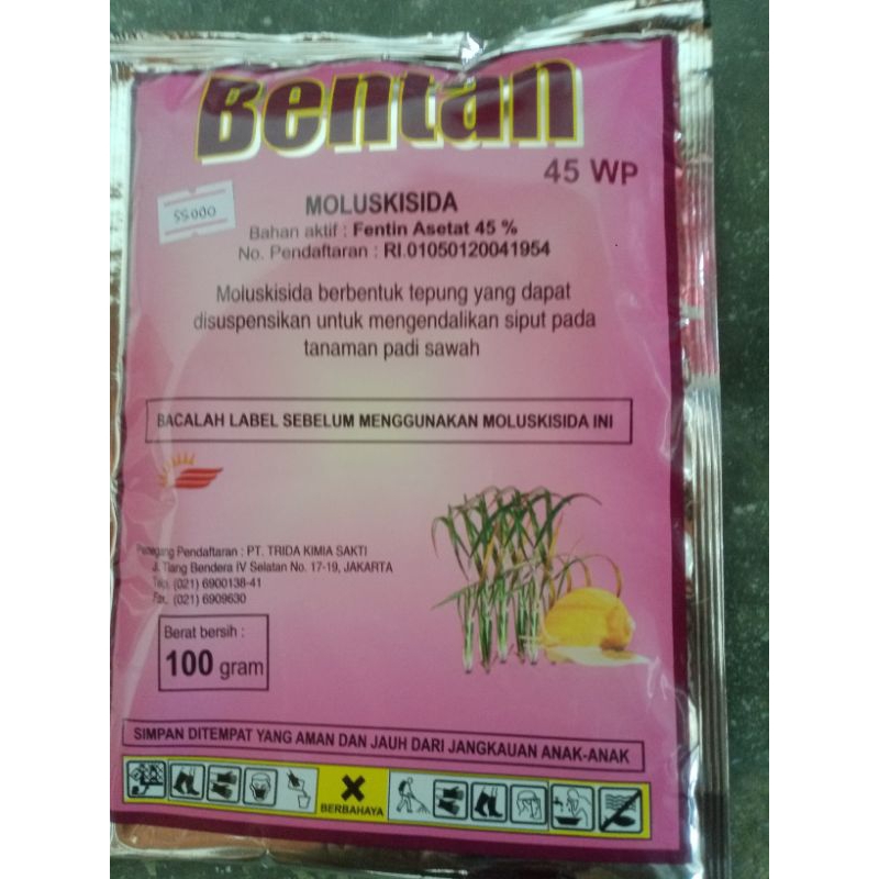 Obat Sifut/Keong BENTAN 100g