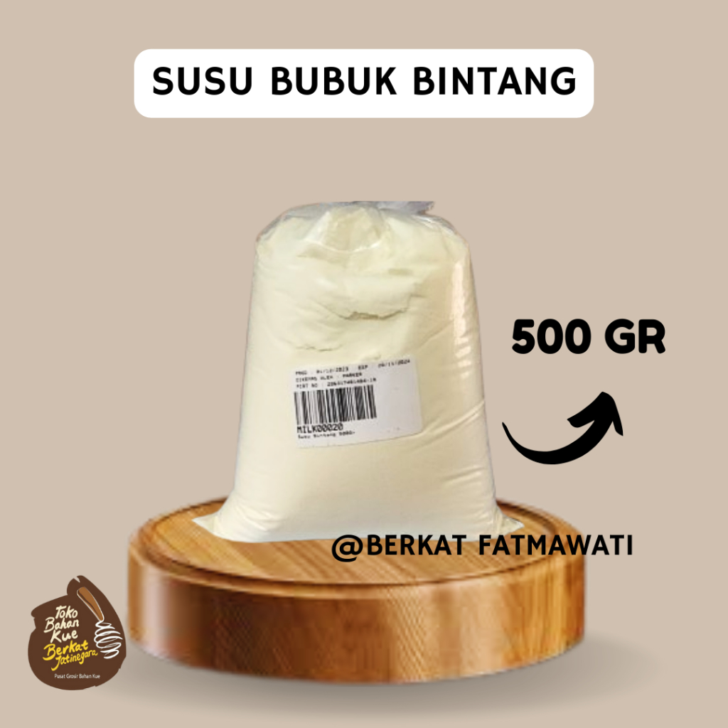 

SUSU BUBUK BINTANG 500 / SUSU BUBUK / SUSU BUBUK KUE