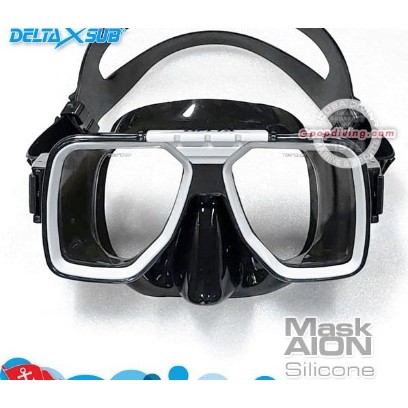 Dakor Delta masker kacamata alat selam scuba diving snorkling silikon Bombastiss