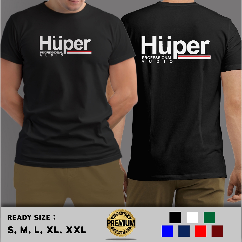 Kaos Huper Professional Audio Indonesia Terlaris