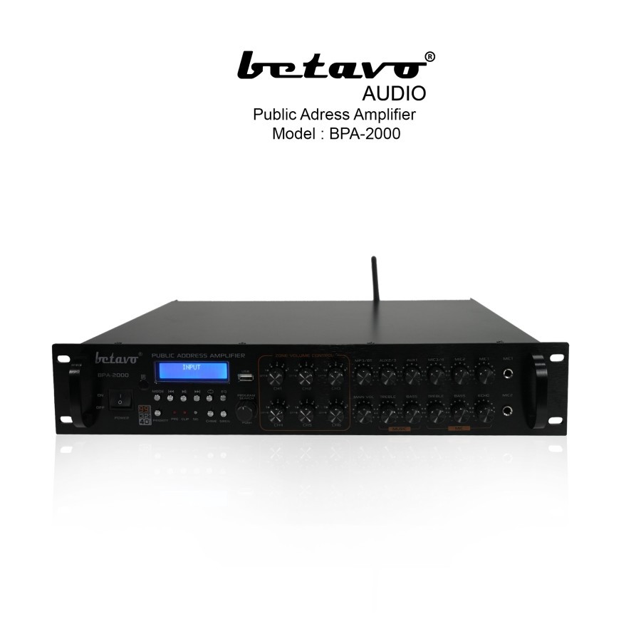 Amplifier Public Address Betavo BPA 2000