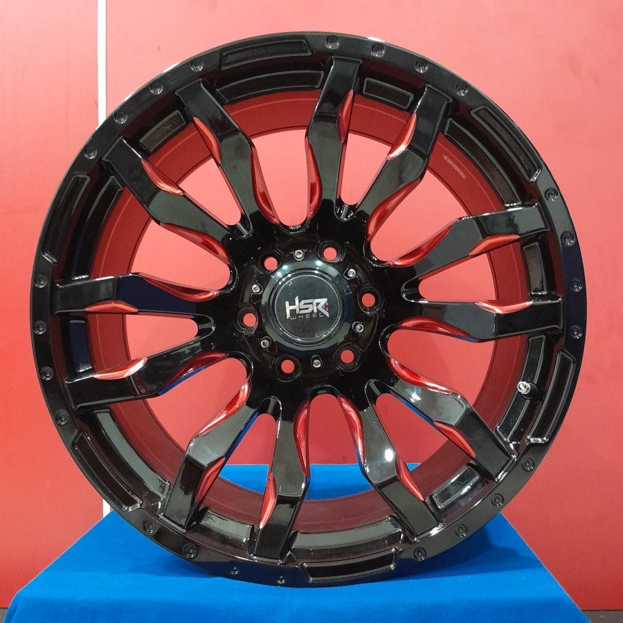 Velg Ring 20 untuk Pajero Fortuner Triton Hilux dll HSR BURNEH R20