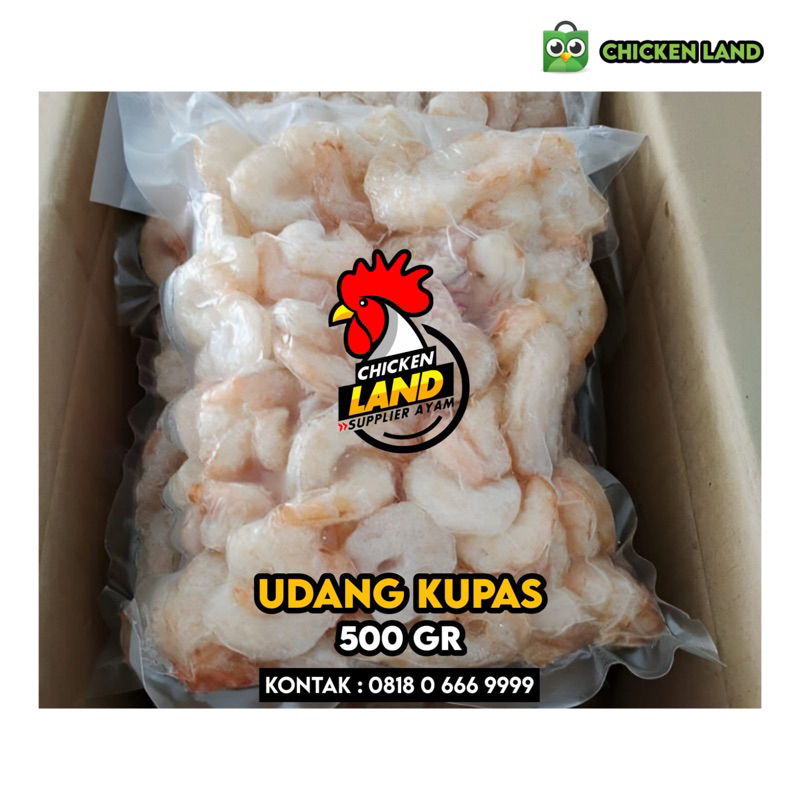 

Udang Kupas Mentah 500 gram