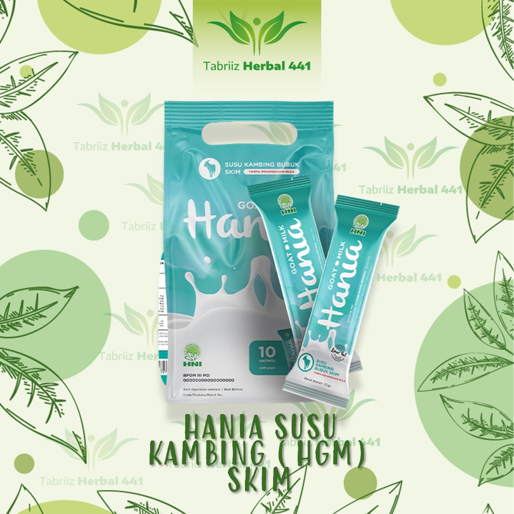

HANIA SUSU KAMBING SKIM [HNI-HPAI] | 100% Susu Kambing Bubuk Murni Skim | BPOM