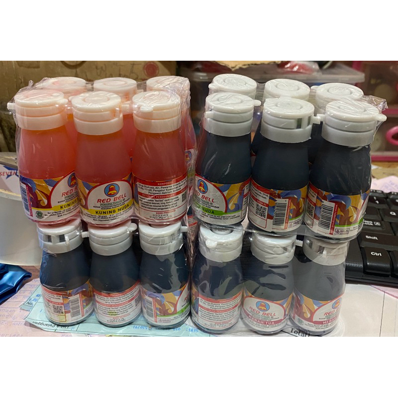 

PEWARNA CAIR REDBELL 30gr