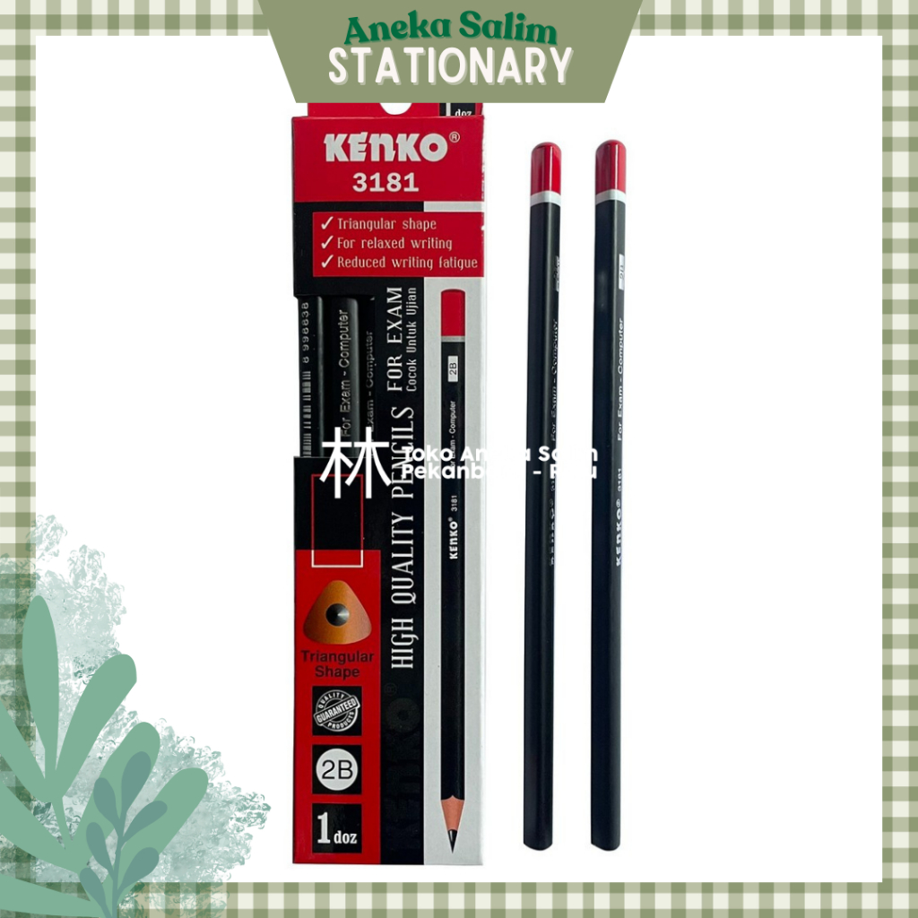 

Anekasalim - Pensil Kenko 2B 3181 Triangle