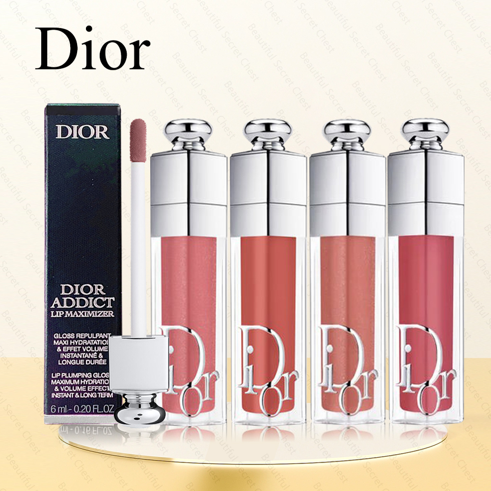 Dior Lip Plumping Gloss / Dior Addict Lip Maximizer Glossy Lip Tattoo Liquid Lipstik Full Size/6ml 1